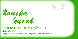 monika husek business card